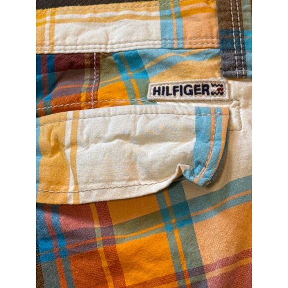 Tommy Hilfiger Plaid Shorts Boy's Size 18 - Picture 3 of 5